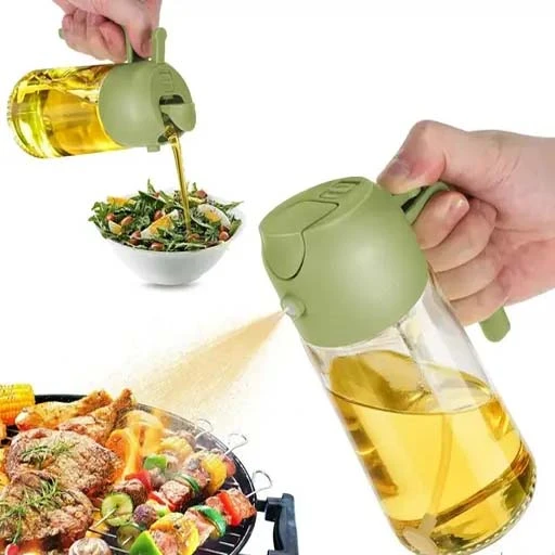 TSN Creation® Oil Sprayer for Cooking, 2 in 1 Olive Oil Dispenser Bottle for Kit