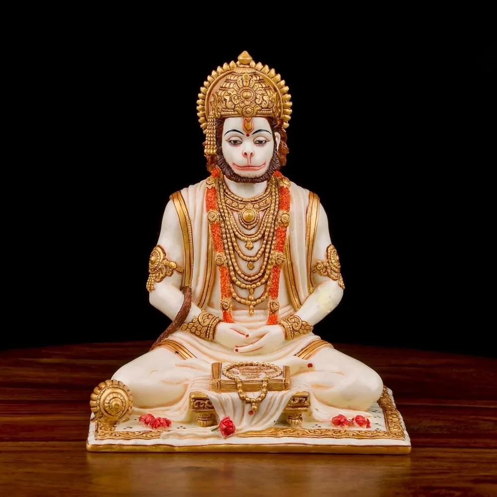 Hanuman Ji Murti for Car Dashboard, Lord Hanuman Idol Statue for Home Decoration