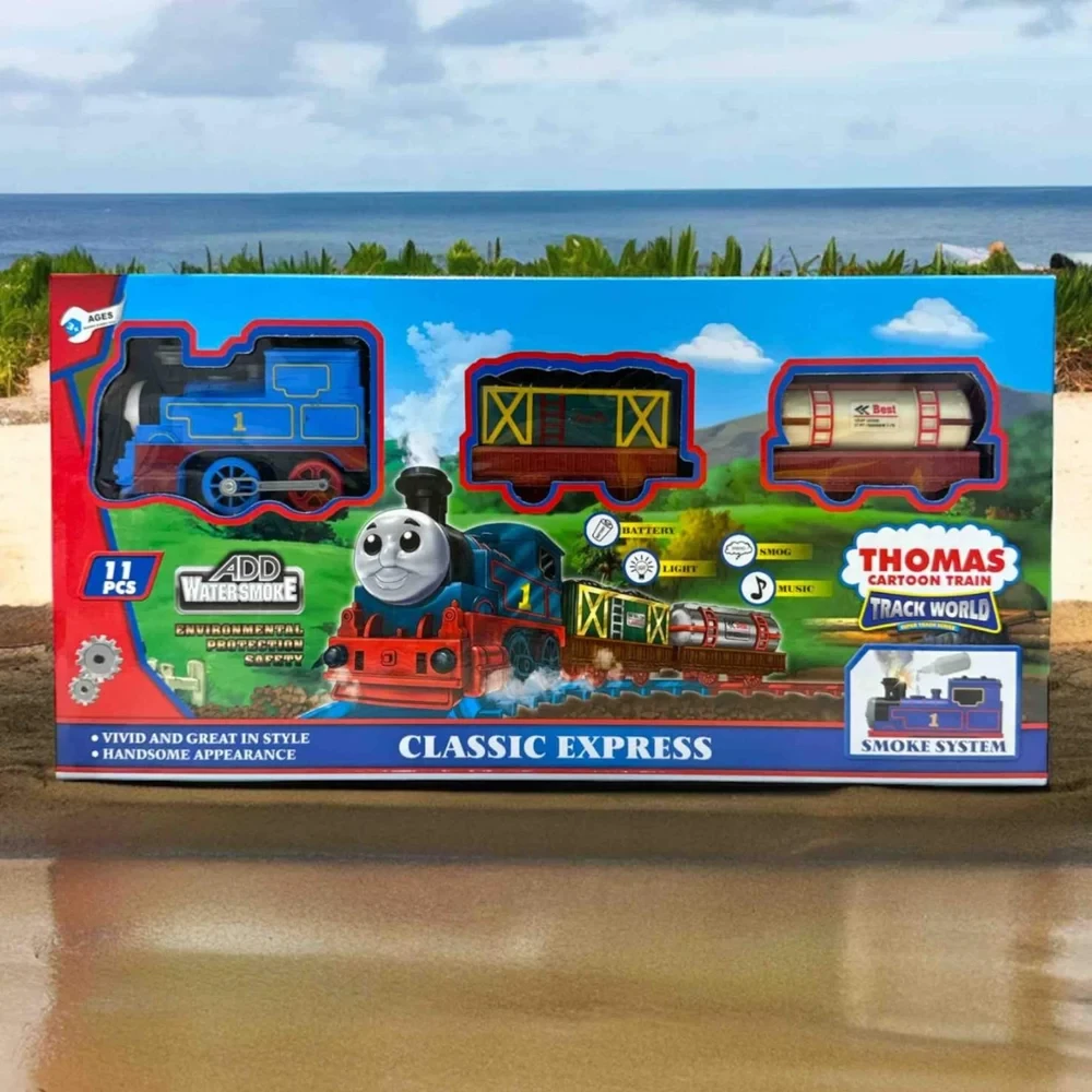 Battery Operated Train Toy Set