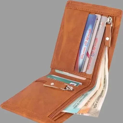 Zhermack Trendy Men Gold Card and Organisers Leather Wallets