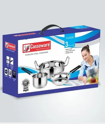 Stainless Steel Ss Classic Cookware Set