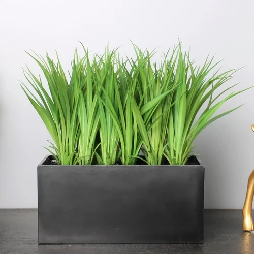 Decoration Artificial Plant Bush in Tray