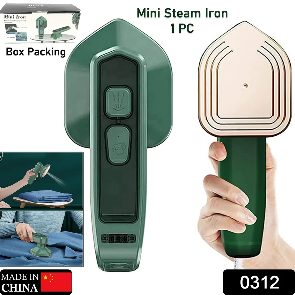 Mini Handheld Steam Iron For Travel & Home – Compact Design