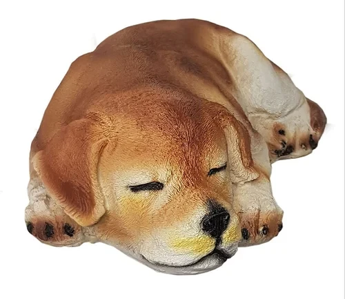 Thedecorshed Sleeping Labra Statue for Garden Decor, Home Decoration