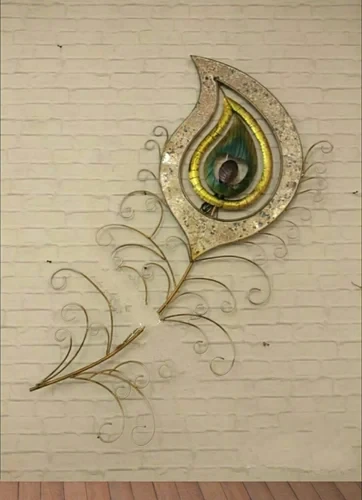 Peacock Feather Wall Decor