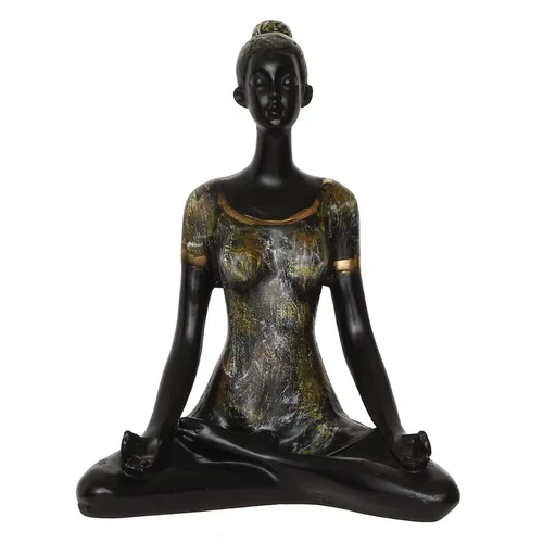 Polyresin Showpiece yoga lady