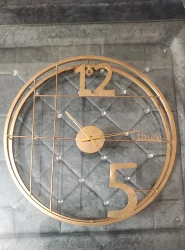 Clock Design Metal Wall Art