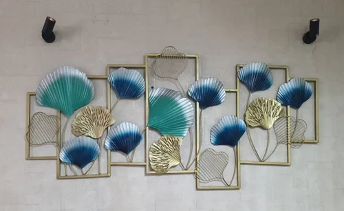 7 frame metal wall art