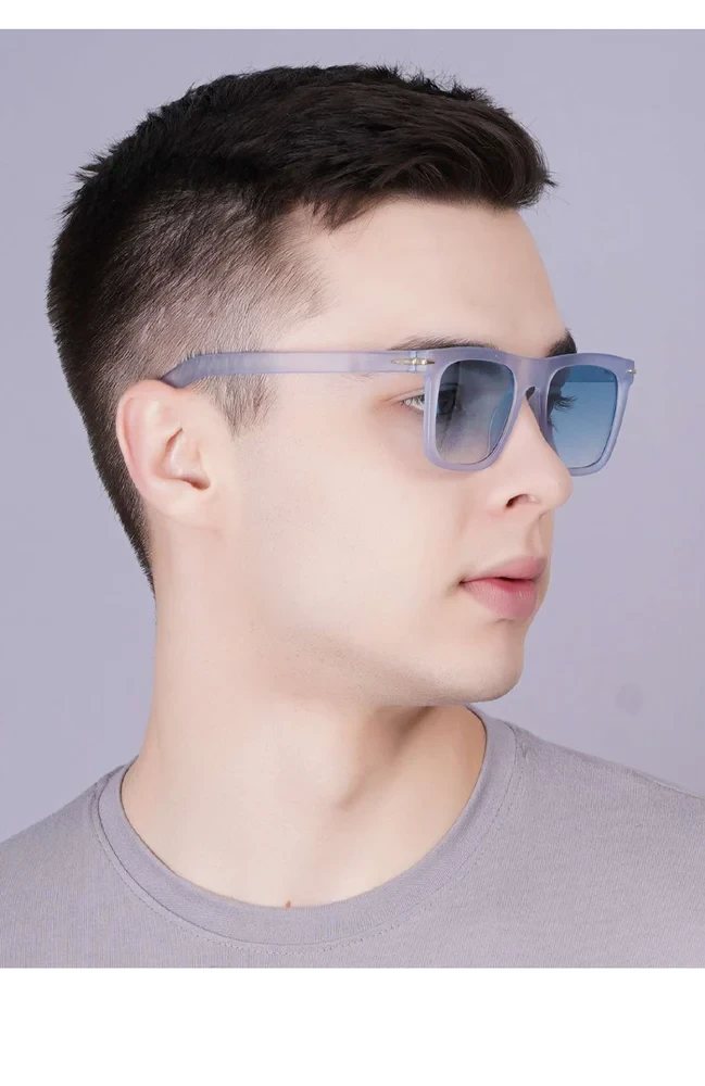 Light Blue Fashion Sunglasses