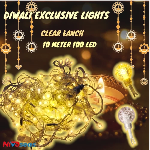 10m Warm White Kaanch String Light