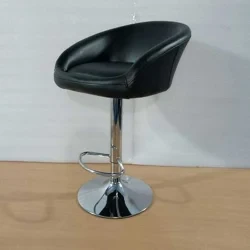 Leather Seat Bar Chair